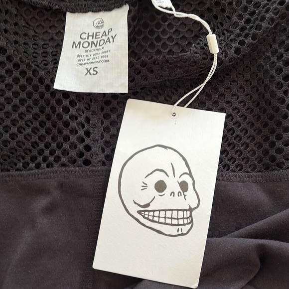 Cheap Monday t-shirt mesh back dress - Picture 4 of 4